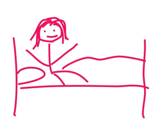 When I'm sick, I want people around me, all the people! 